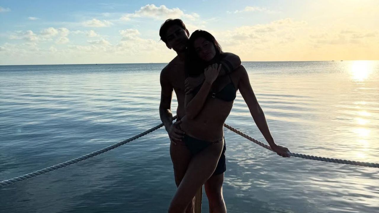 Oriana Sabatini y Paulo Dybala disfrutaron de unas vacaciones de ensueño en una exclusiva propiedad frente al mar en Key Largo