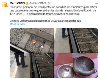 (X/@MetroCDMX)