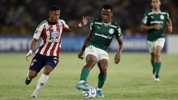 Jhon Arias es la representación de Colombia en el equipo brasileño Palmeiras - crédito Luisa Gonzáles/Reuters