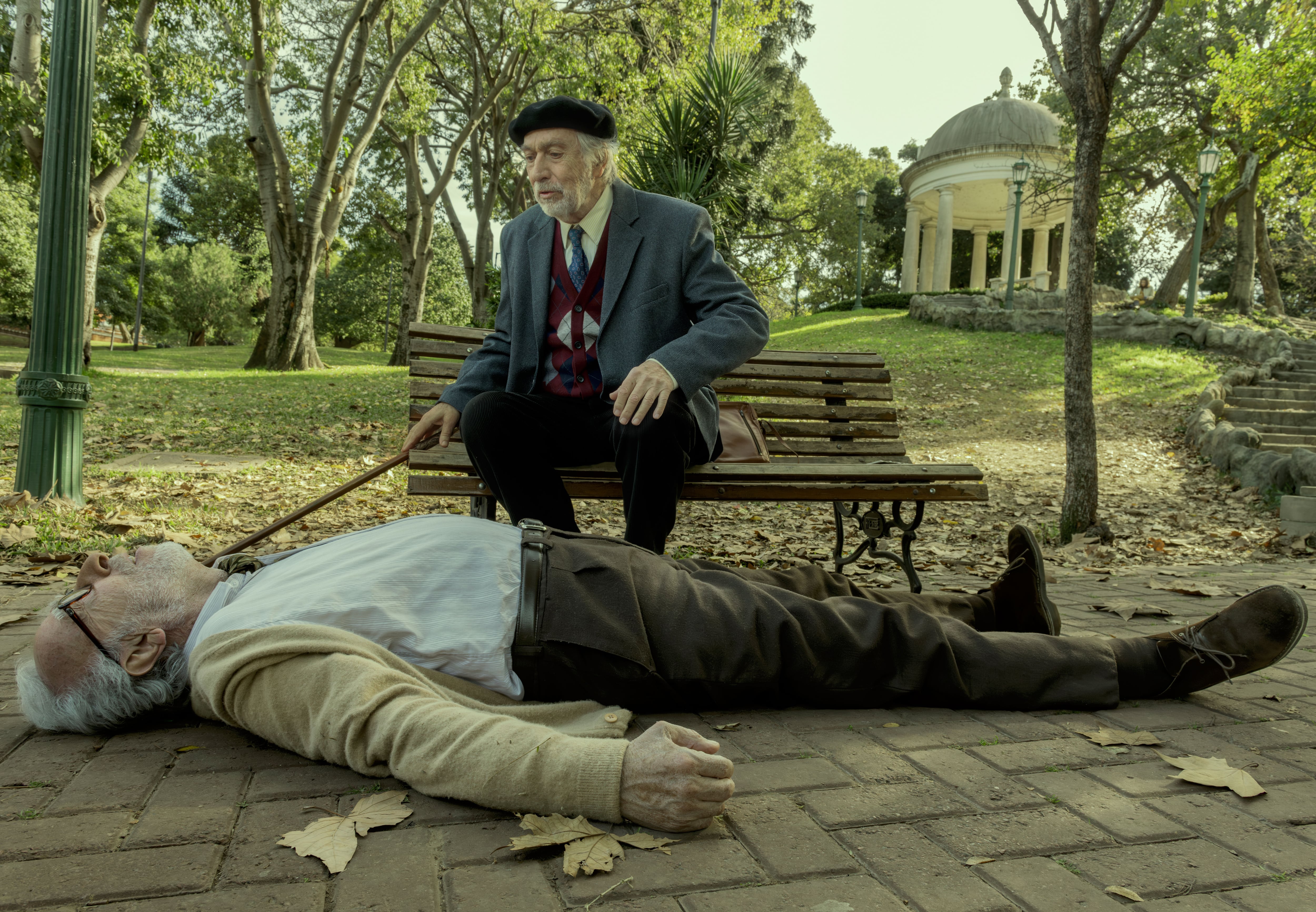 Al piso. Un momento de