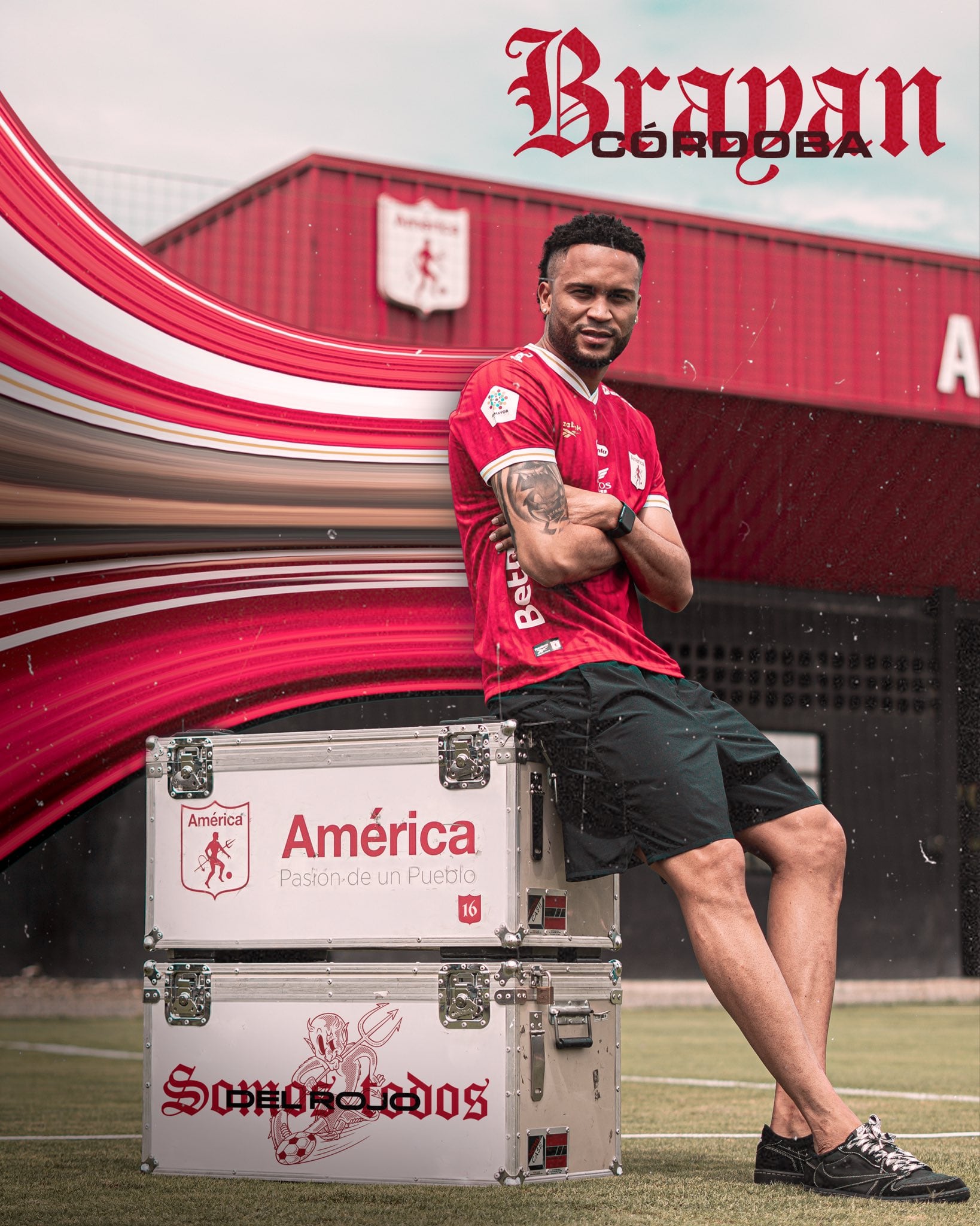 El defensor reforzará al equipo de David González, en la cual tuvo varias dudas durante el primer semestre de 2026, tanto en la Copa Sudamericana como en la Liga BetPlay-crédito @AmericadeCali/X