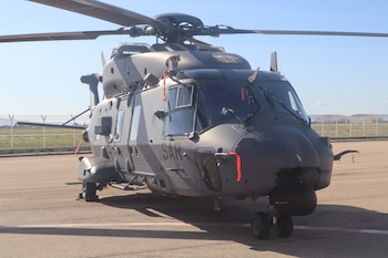 El helicóptero NH90 Lobo en