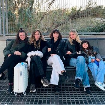 Romina Richi, de viaje con