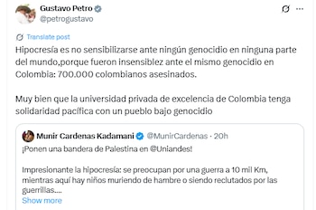 Gustavo Petro le contestó a