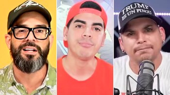 Los influencers Álex Otaola, Paparazzi