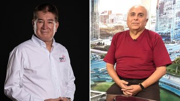 Hugo La Torre (izquierda) y