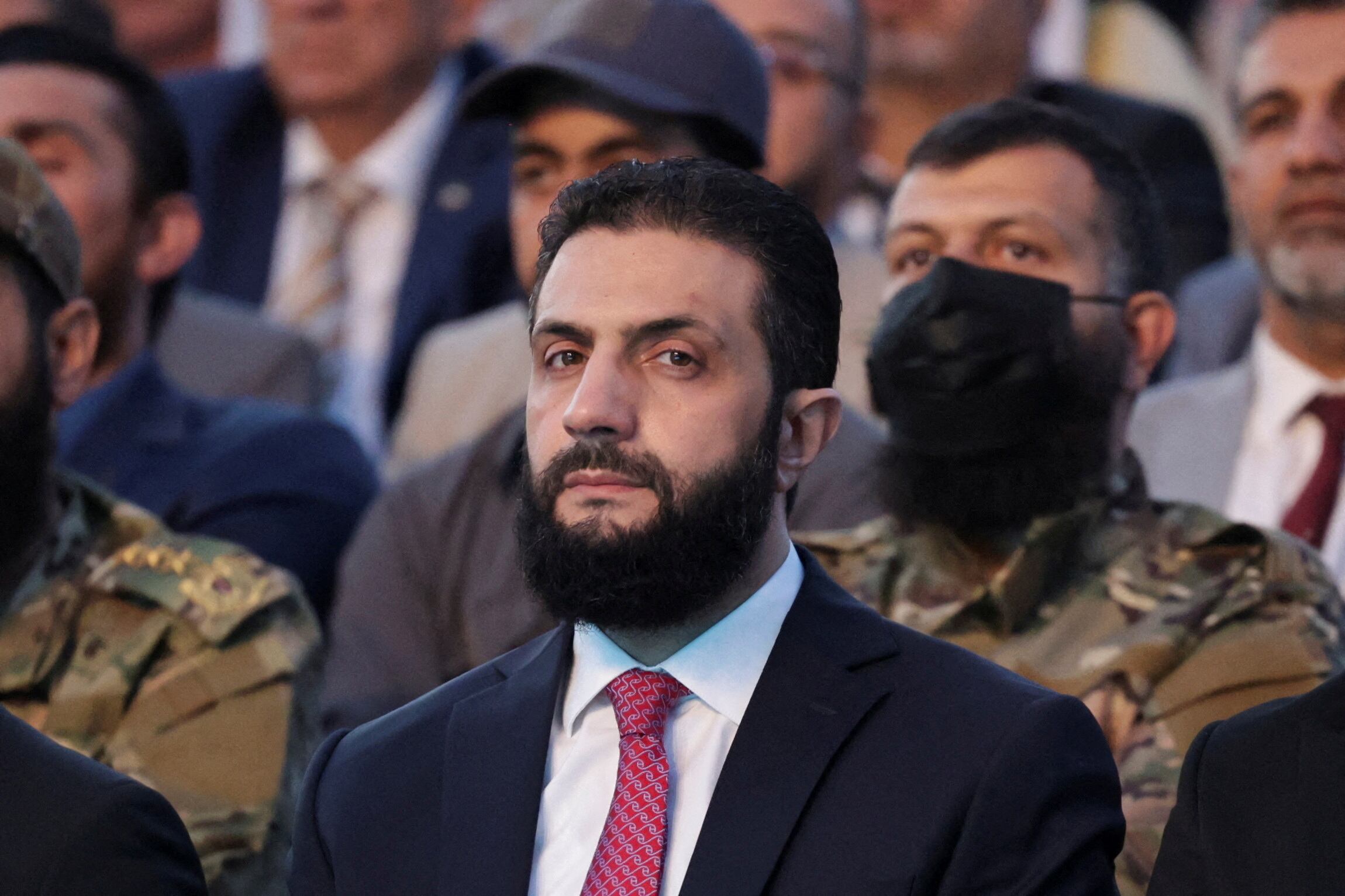 FOTO DE ARCHIVO: El presidente interino de Siria, Ahmed al-Sharaa. (REUTERS/Khalil Ashawi/File Photo)