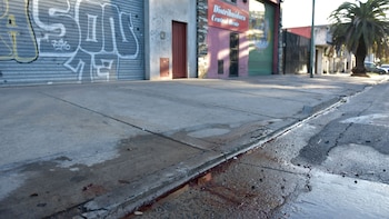 El lugar donde asesinaron a