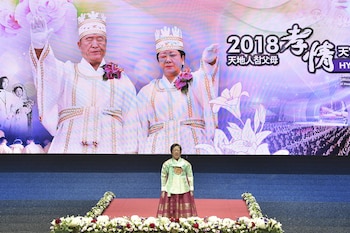 Han Hak-ja, líder de la