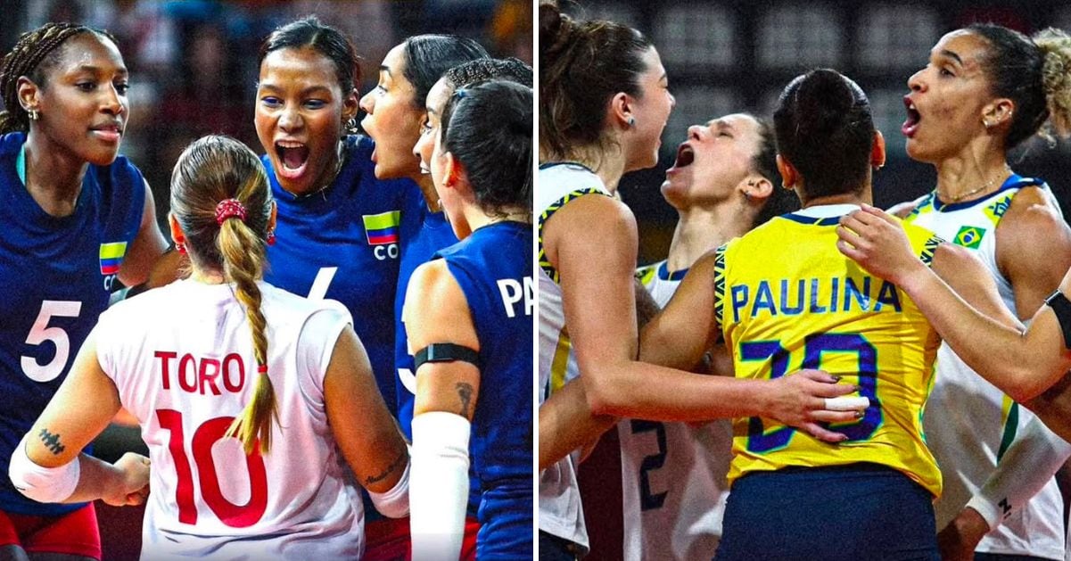 Brasil y Colombia se enfrentarán en la final de la Copa Sudamericana de vóley 2026.