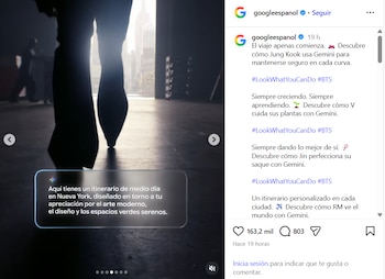 Gemini - BTS - Google - IA - tecnología - 18 de agosto
