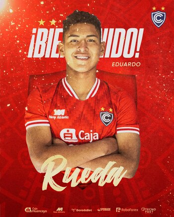 Eduardo Rueda firmó su primer
