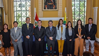 El alcalde Jorge Quintana García