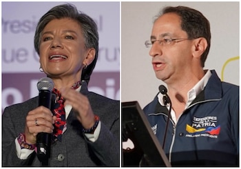 Claudia López y José Manuel Restrepo