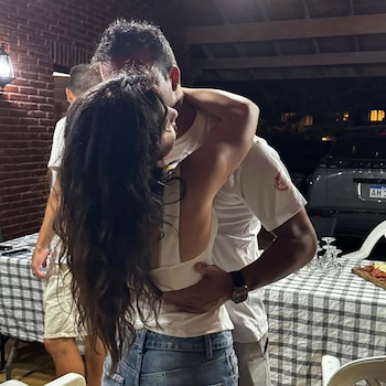 El romántico gesto entre Gianinna