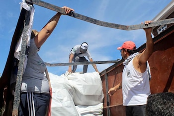 La Cámpora recolectó y recicló