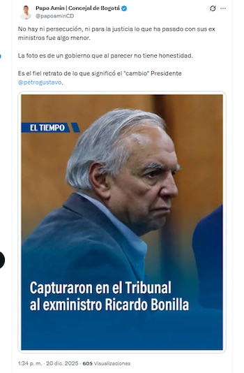 El concejal de Bogotá Papo