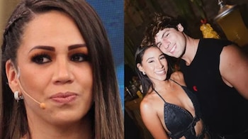 Melissa Klug bromea con Renato Rossini Jr. sobre el carácter de su hija Samahara Lobatón.