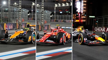 McLaren, Ferrari y Red Bull