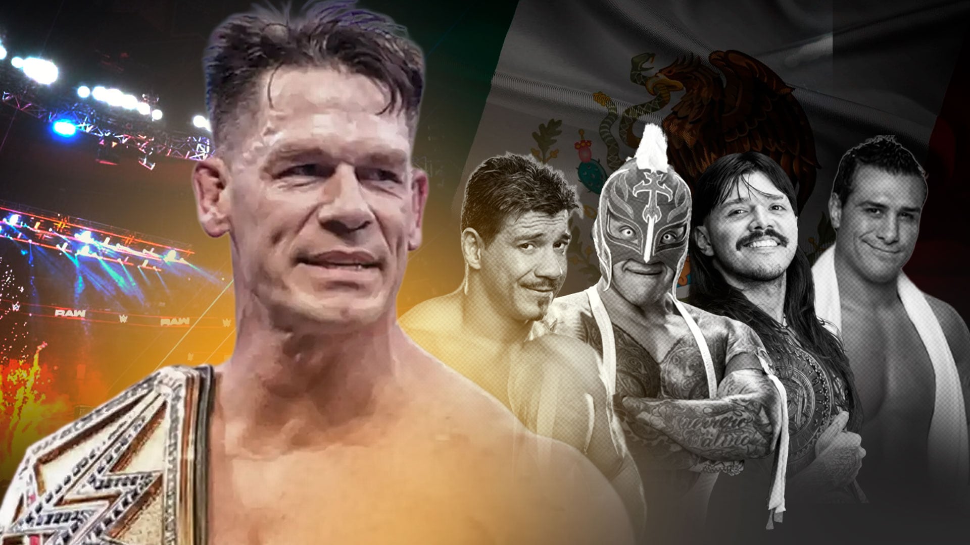 John Cena: estos fueron los luchadores mexicanos que combatieron a la estrella de la WWE