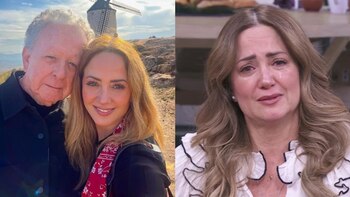 Andrea Legarreta lloró al perder