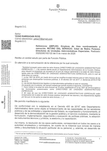 Concepto de Función Pública sobre