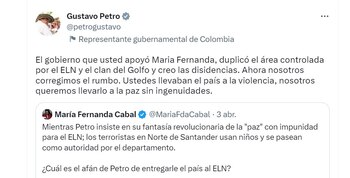 Molano le responde a Petro que señaló al gobierno Duque de entregar el país a la violencia