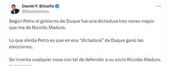 El concejal Daniel Briceño aseguró