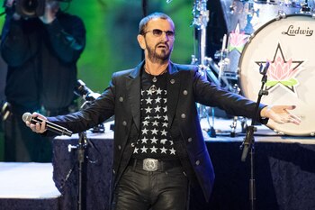 Ringo Starr en un show