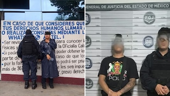 Detenidos Policías Naucalpan Edomex (Especial)