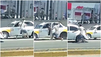 El agresor huyó impune