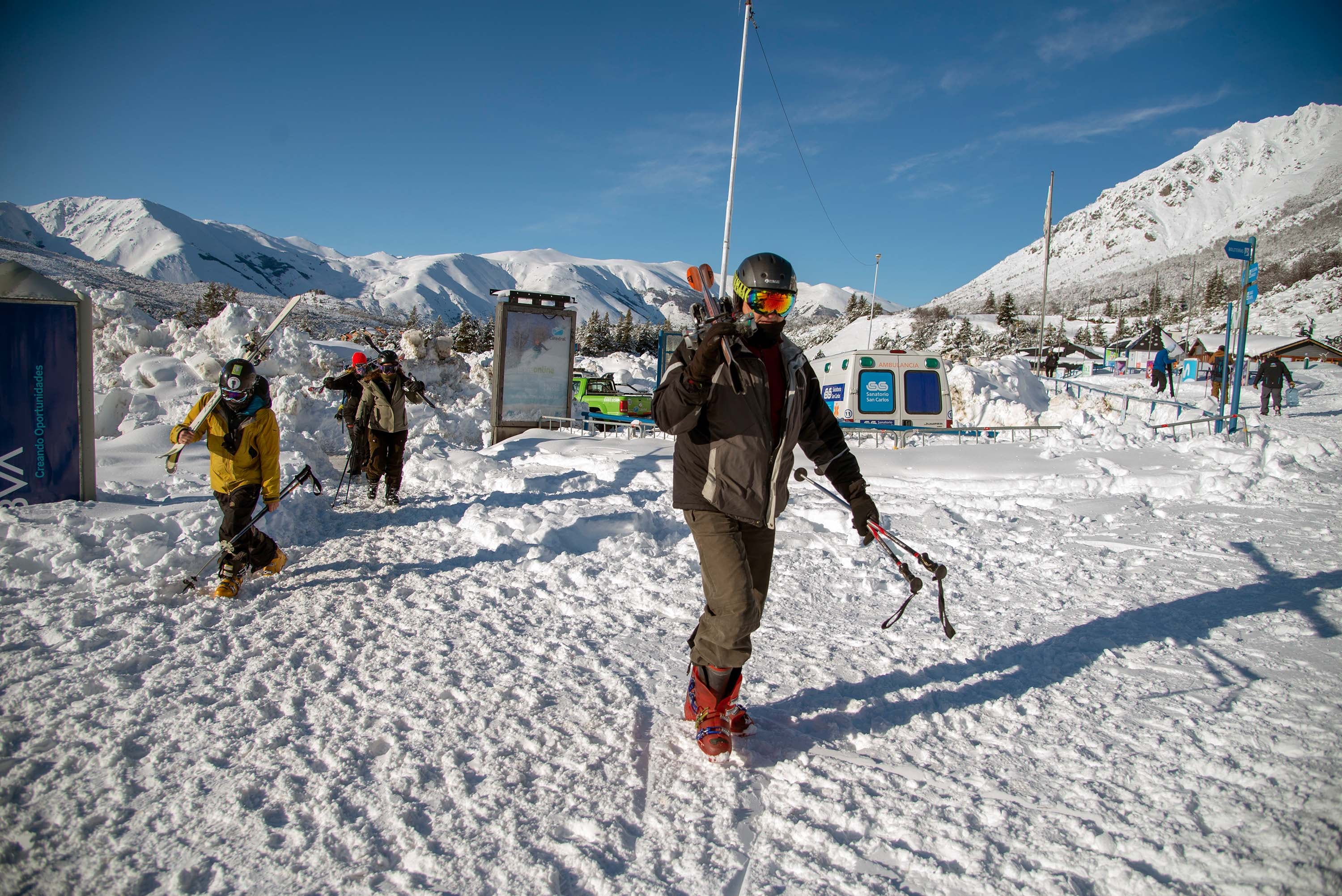 Bariloche es uno de los destinos más elegidos por los argentinos durante las vacaciones de invierno. (Alejandra Bartoliche/Télam/CGL)