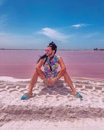 La playa rosa que cautiva