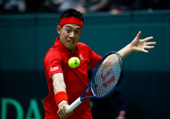 Key Nishikori arrastró en los