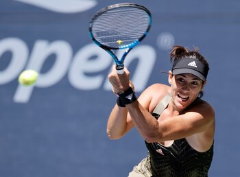 La tenista española Garbiñe Muguruza