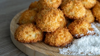 Receta de coquitos esponjosos, rápida