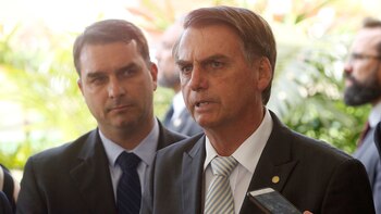 El hijo de Jair Bolsonaro