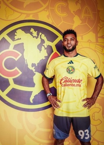 Miguel Ángel Borja y el equipo número 13 en su carrera deportiva - crédito América de México