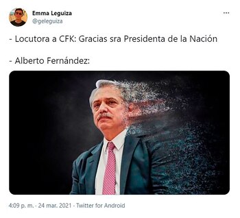 Algunos de los mensajes en