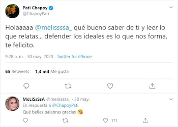 Pati Chapoy emitió un tuit