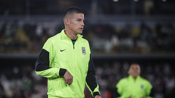 James Rodríguez está en duda para el partido de Atlético Nacional contra Millonarios: tendría problemas de salud