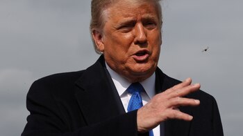 Donald Trump manifestó su apoyo