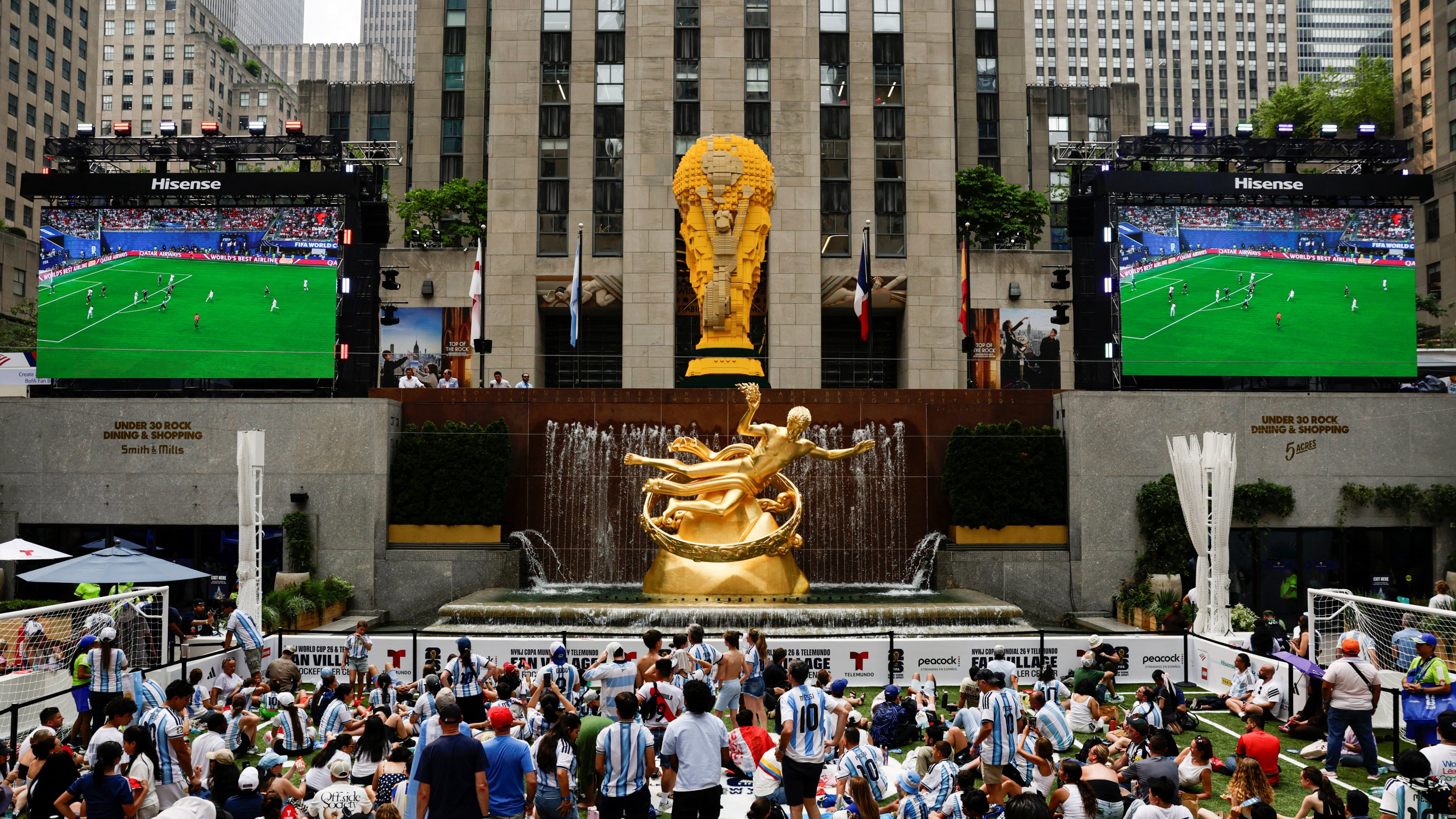 Nueva York y Nueva Jersey convierten la final del Mundial en fiesta masiva sin entradas