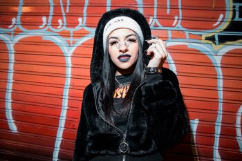 Cazzu es la exponente femenina más importante del trap local y también será parte de este festival