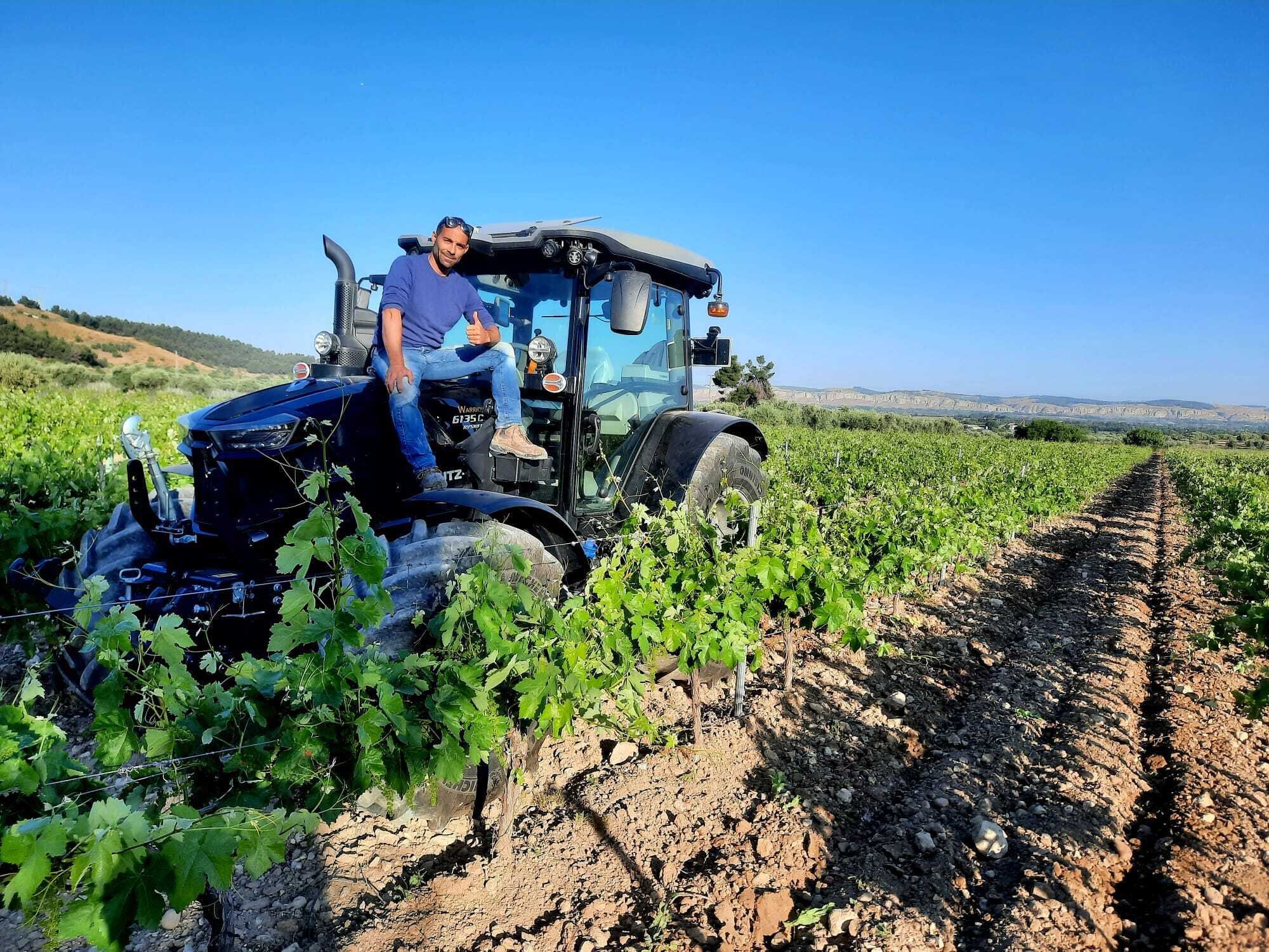 Cipriano Guillén, agricultor de la cooperativa agraria de Arganda del Rey