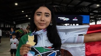 Valentina García logra una actuación histórica en el Mundial de Ciclismo