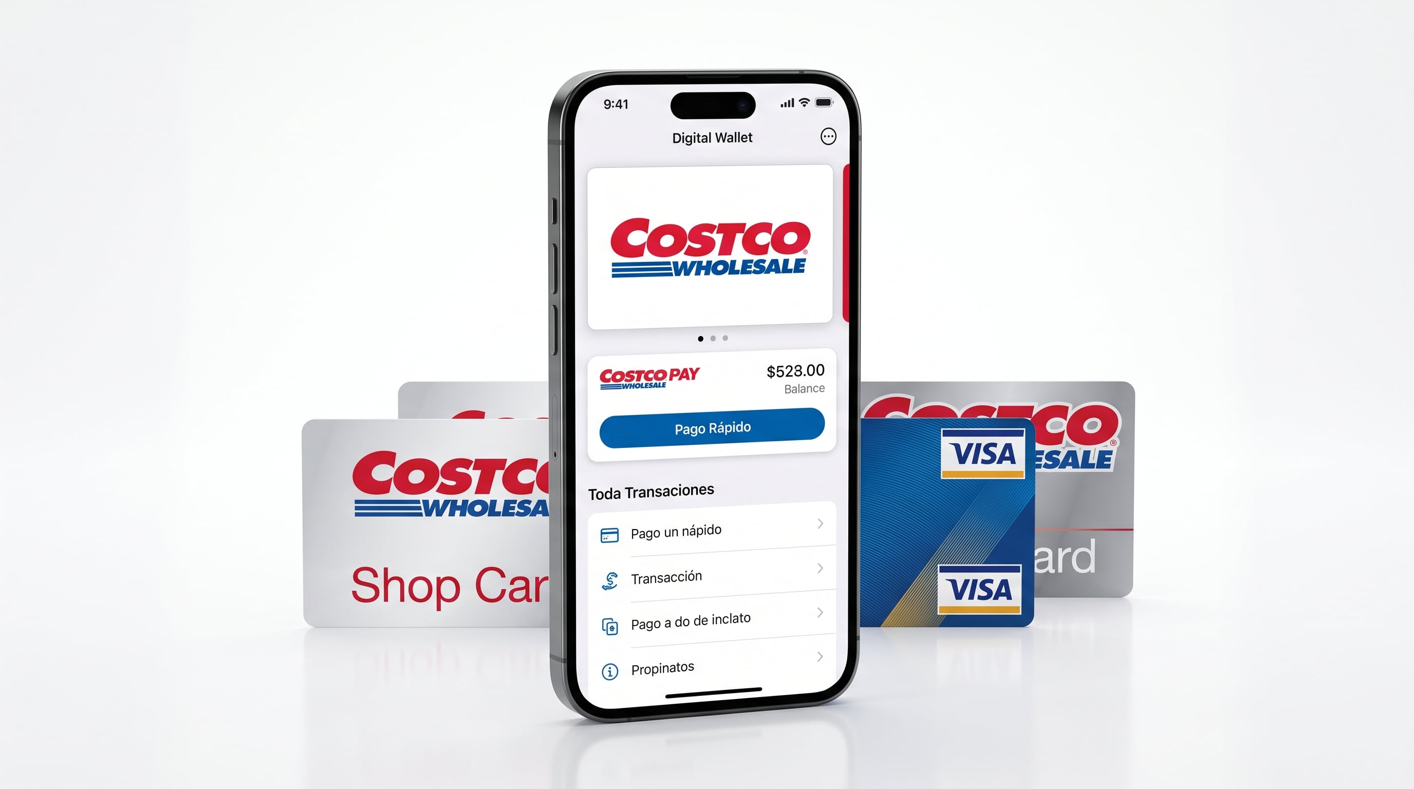 Costco Wallet exige la membresía verificada y permite asociar una sola tarjeta Visa como método de pago (Imagen Ilustrativa Infobae)
