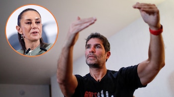 Actos y activista Eduardo Verástegui sugiere no invitar a Claudia Sheinbaum a la toma de mando de Keiko Fujimori. (Foto composición: Infobae Perú)