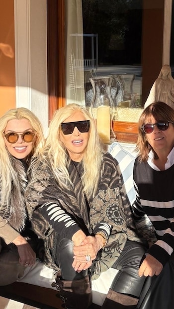 Lizzie Barrera, Susana Giménez e Inés Hernández compartieron una tarde en La Mary, la chacra de la diva en Punta del Este