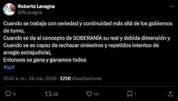 Roberto Lavagna sobre el fallo de YPF